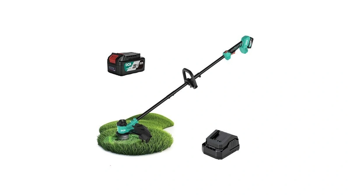 Dca 20v 14" String Trimmer Cordless, 3-in-1 Brushless Weed Eater