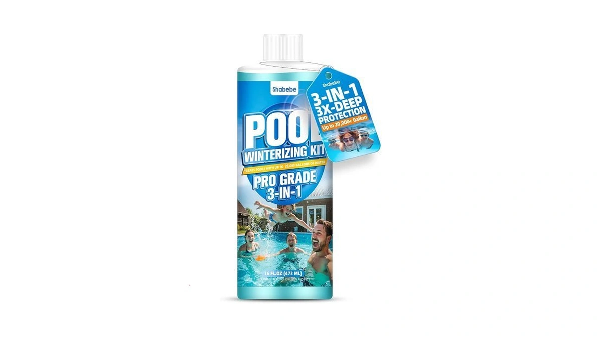 Shabebe 3 In 1 Pool Winter Closing Kit 16oz -