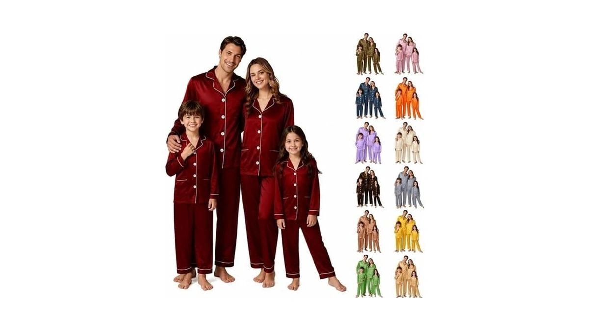 Lvoftju Christmas Family Pajamas,christmas Family Matching Pajamas Long Sleeve Comfy