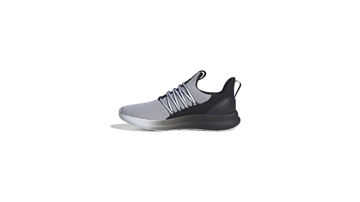 Adidas Men's Lite Racer Adapt 7.0, White/black/white, 8.5