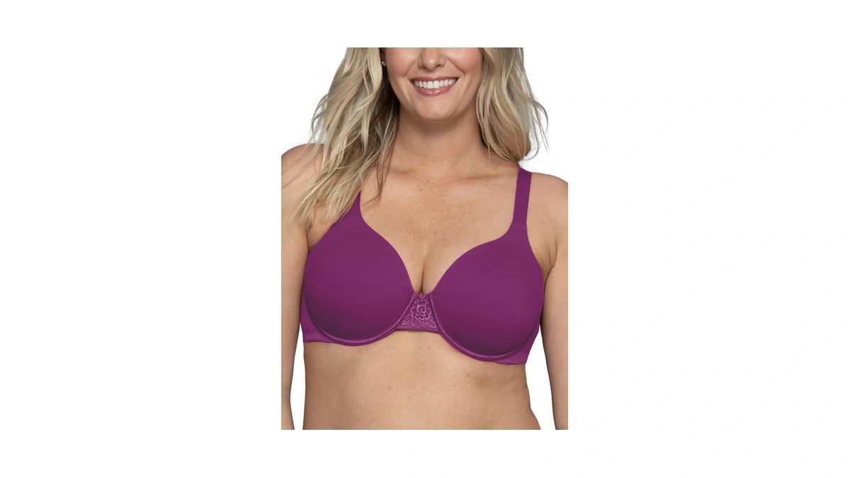 Vanity Fair Women's Full Figure Beauty Back Smoothing Bra, 4-way