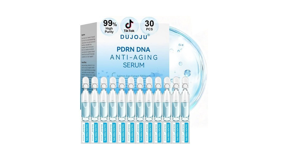 Salmon Dna Pdrn Serum,microneedling Aftercare Anti-aging Face Serum -30ct