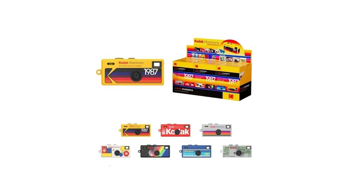 Kodak Charmera Keychain Digital Camera Blind Box Single Box (1pc),mini