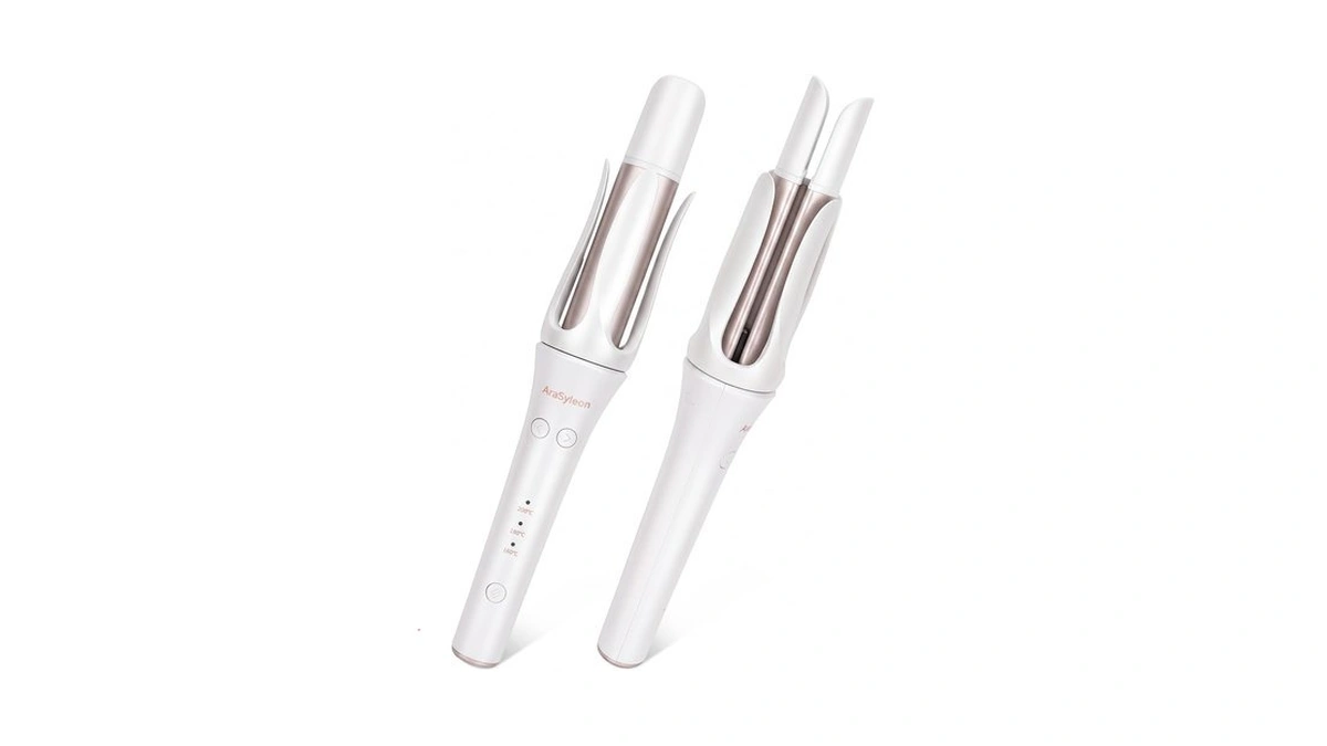 Automatic Hair Curler Rotating Curling Iron For Medium To Long