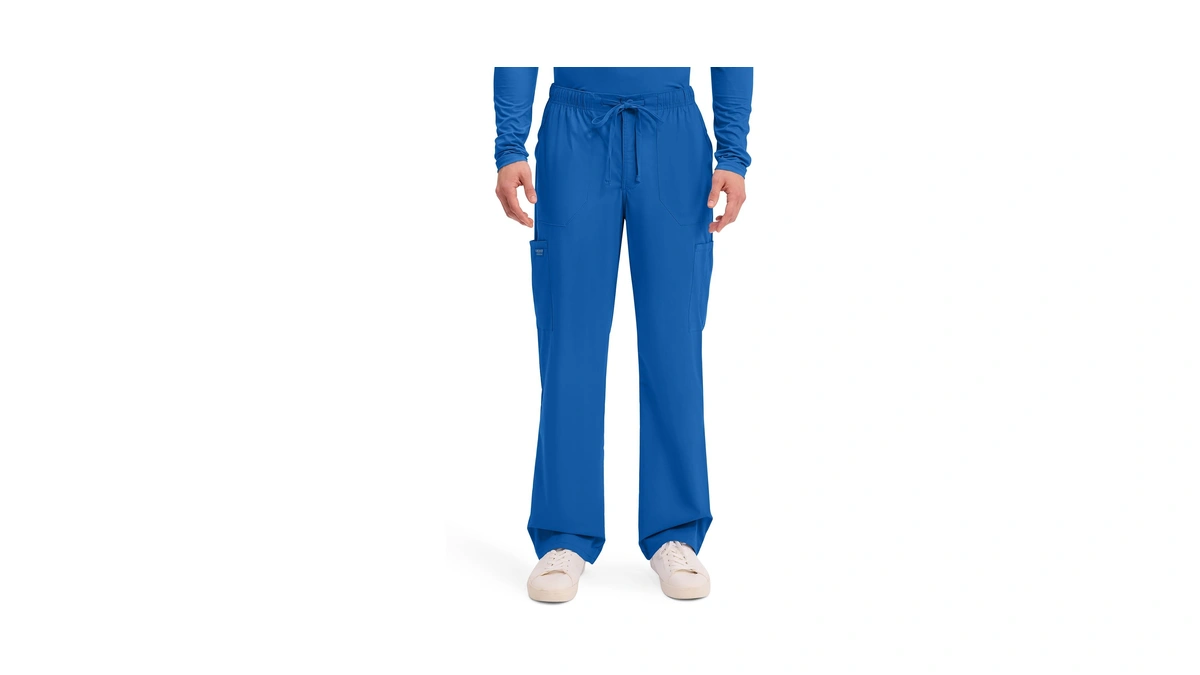 Cherokee Ww Professionals Scrubs For Men Tapered Leg Cargo Scrub
