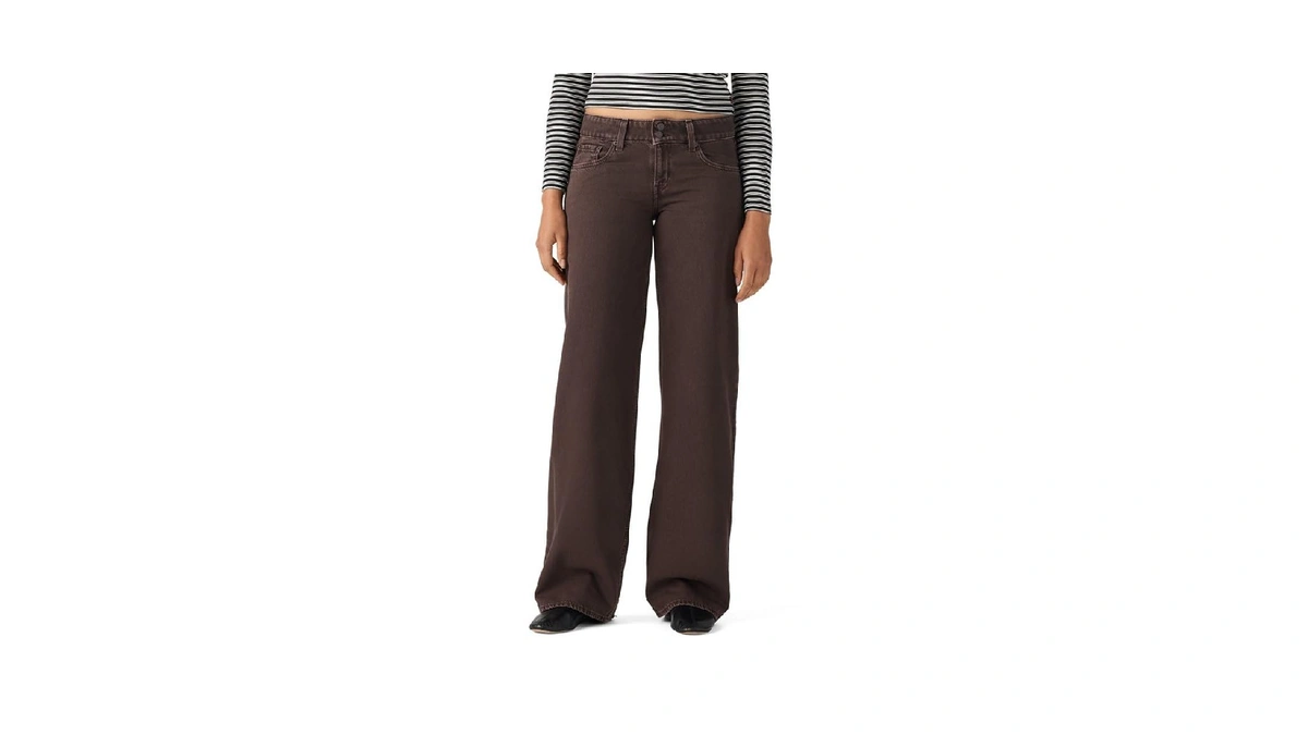 Levi's Women's Superlow Jeans, (new) Washed Java (no Stretch), 25