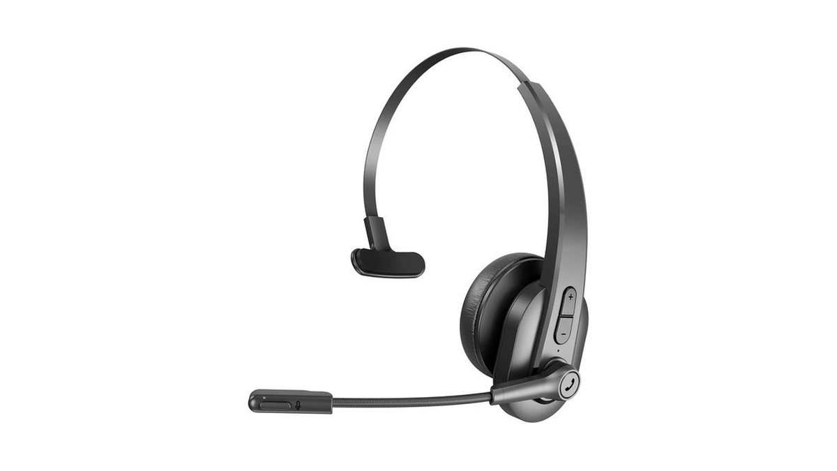 Sarevile Wireless Headset With Microphone, Bluetooth Headset For Cell Phones,
