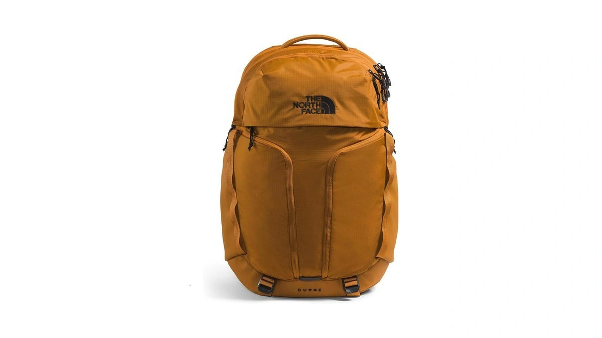 The North Face Surge Commuter Laptop Backpack, Timber Tan, One