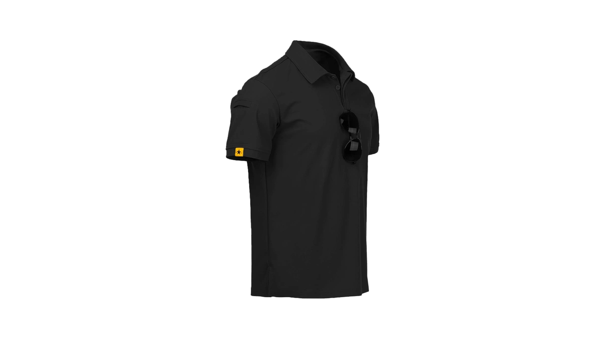 Zity Mens Polo Shirt Short Sleeve Moisture Wicking Athletic Golf