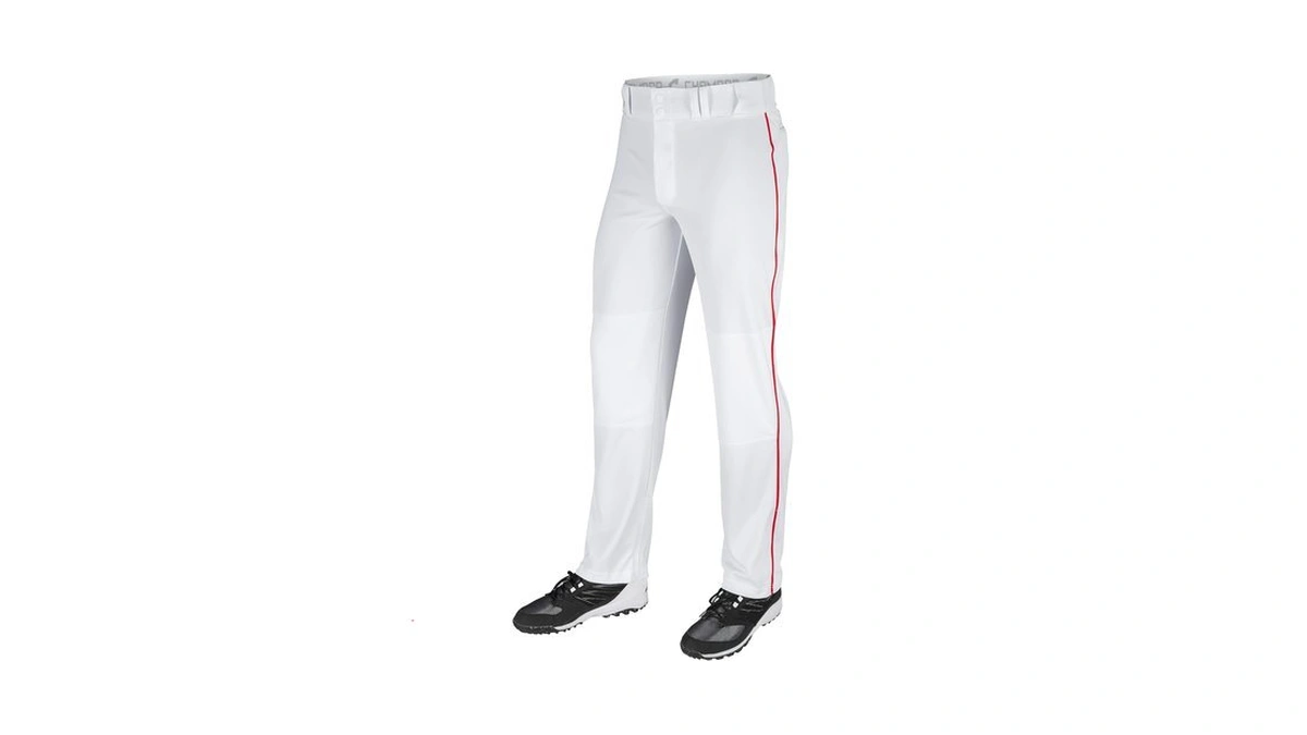 Champro Mens Piped Triple Crown Open Bottom Adult Baseball Pants