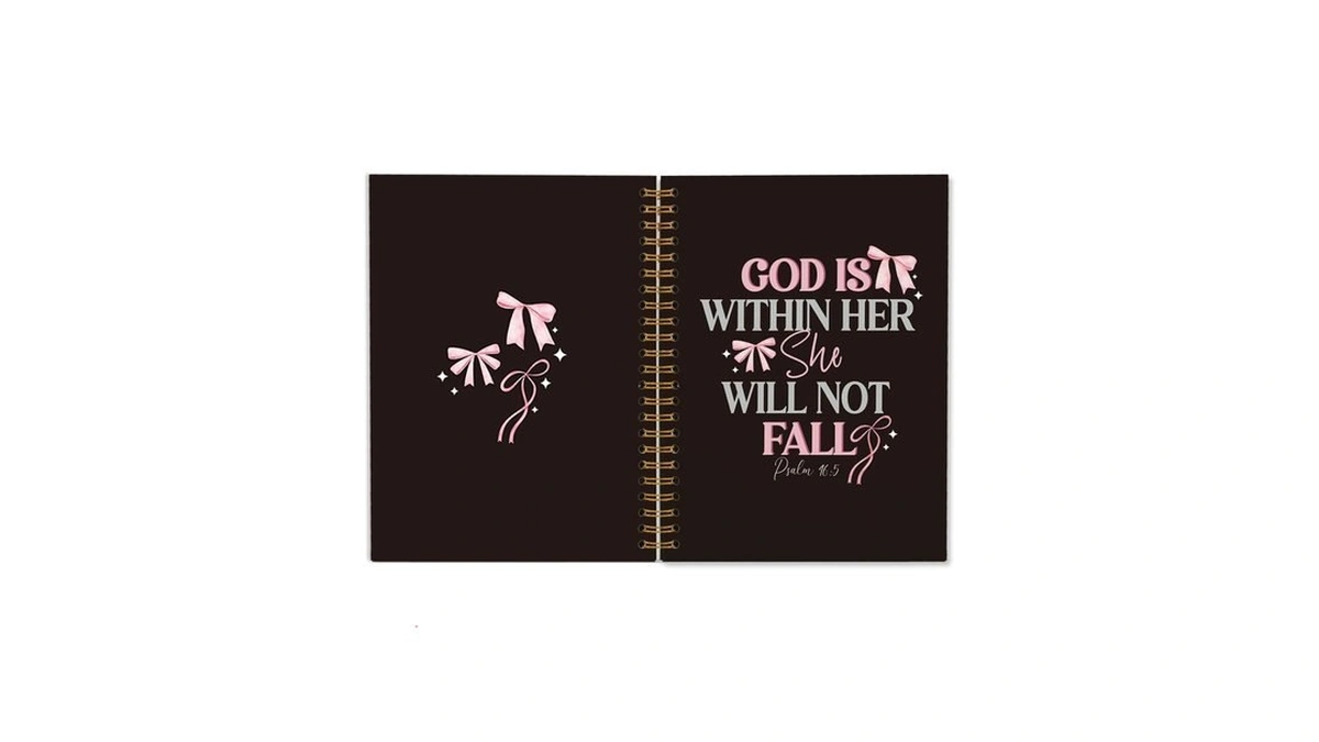 Showdraven Bible Notebook Journal For Women, Bible Study Supplies, Christian