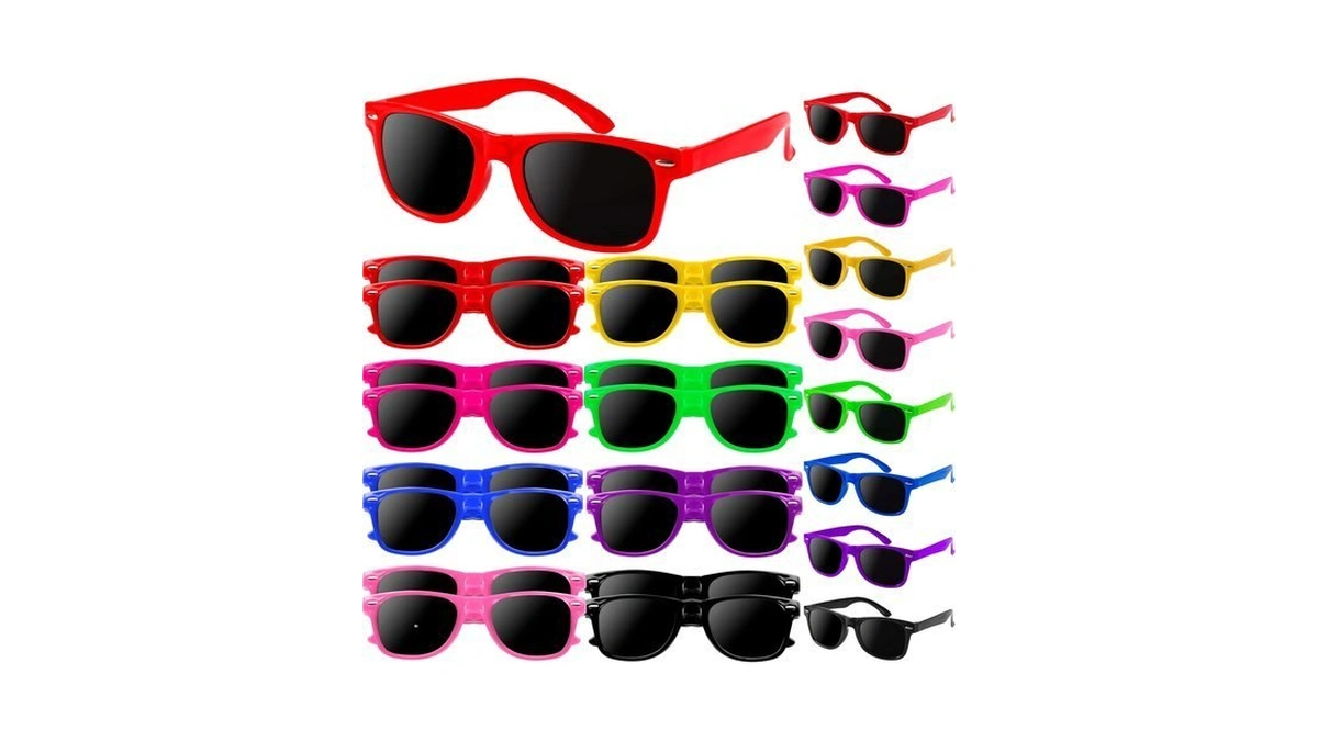 Octeric 16 Pcs Kids Sunglasses Bulk, Party Favors For Boys