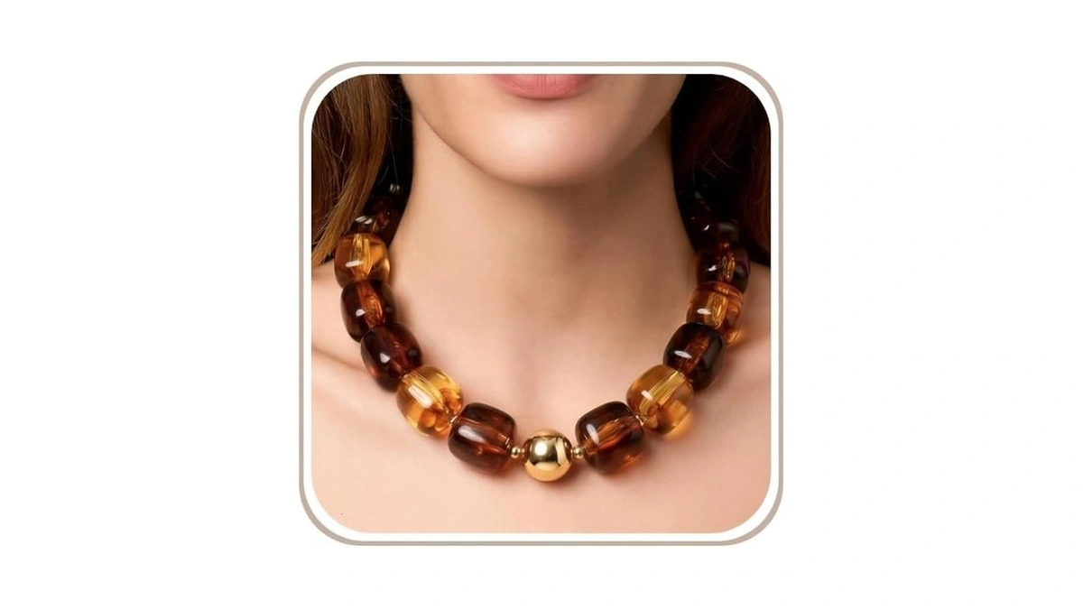 Amazon coupon: Miusishiyu Chunky Necklaces For Women, T