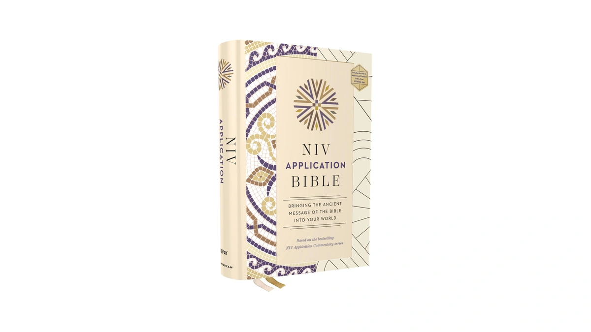 Niv Application Bible, Hardcover, Multi-cream, Red Letter, Comfort Print: Bringing