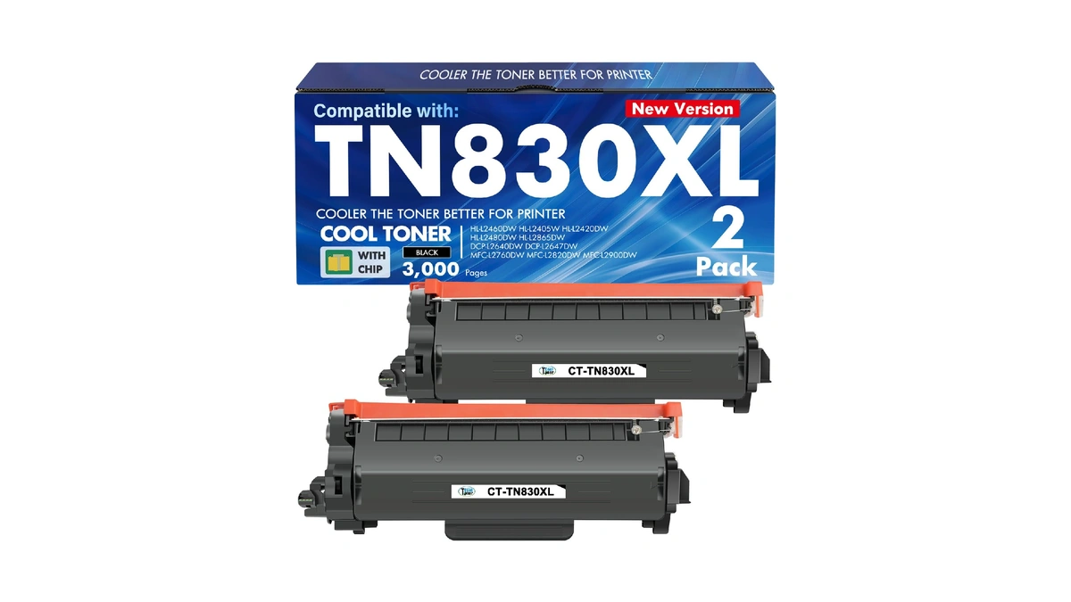 Tn830xl Tn830 Tn 830xl 830 Toner For Brother Printer Dcp-l2640dw