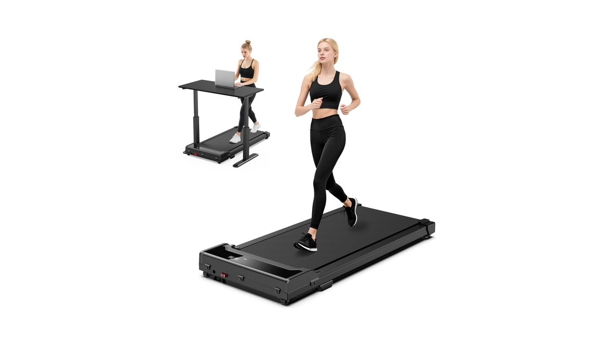 Walking Pad Treadmill For Home - Under Desk Walking And
