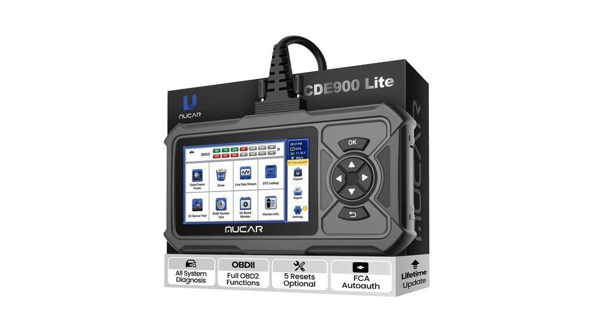 Mucar Cde900 Lite Obd2 Scanner Diagnostic Tool, All System Car