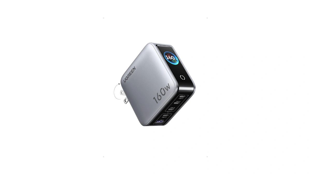 Ugreen Nexode Pro Charger, 160w Gan 5-port Fast Usb C