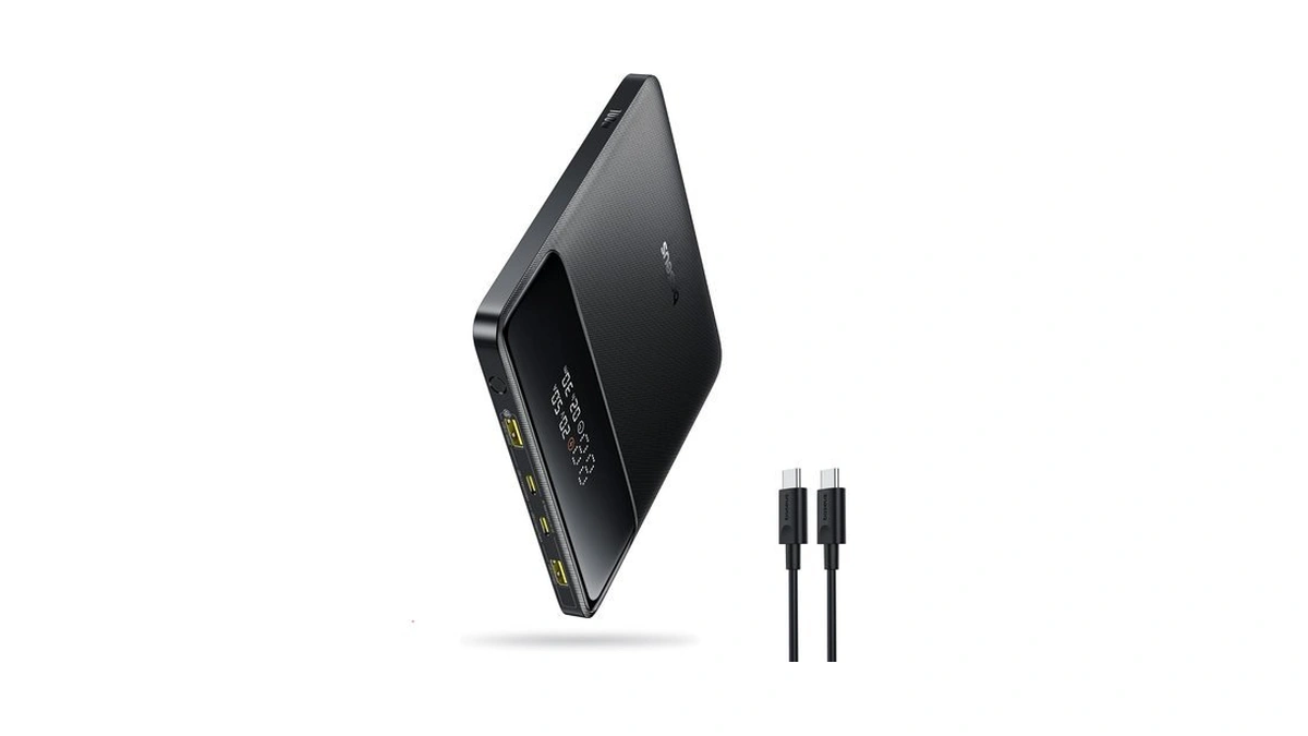 Baseus Laptop Portable Charger 100w 20000mah, Blade Travel Power Bank