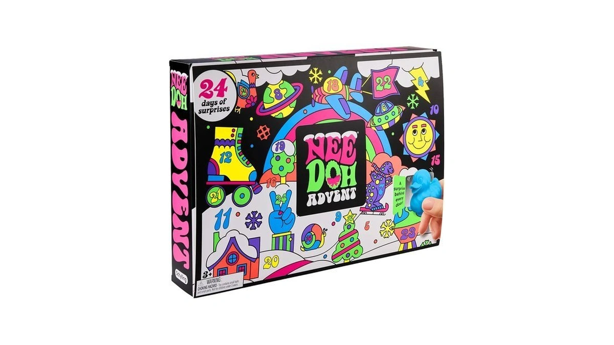 Schylling Needoh Squishmas Advent Calendar (pack Of 1)