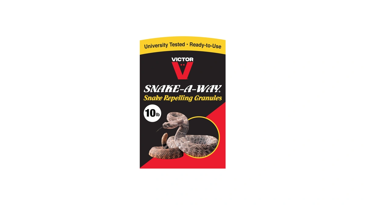 Victor Snake-a-way Outdoor Snake Repellent Granules For Yard, 10 Lb
