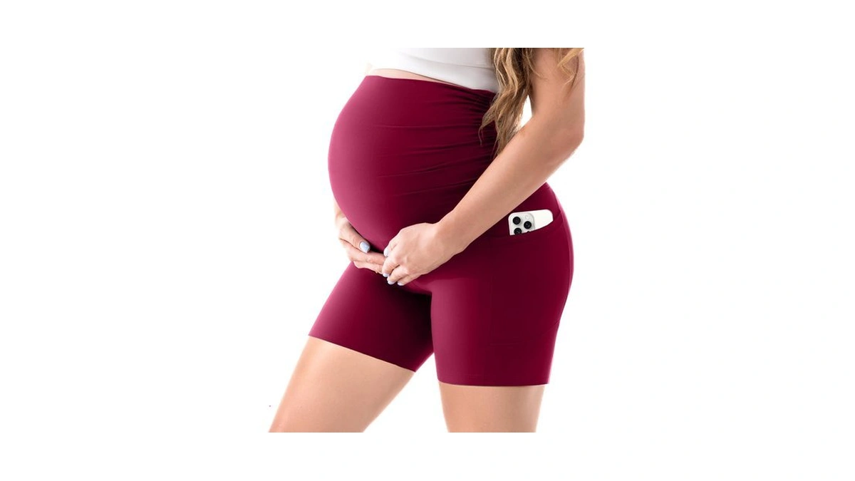 Amazon code: Walifrey Maternity Shorts With Pockets O
