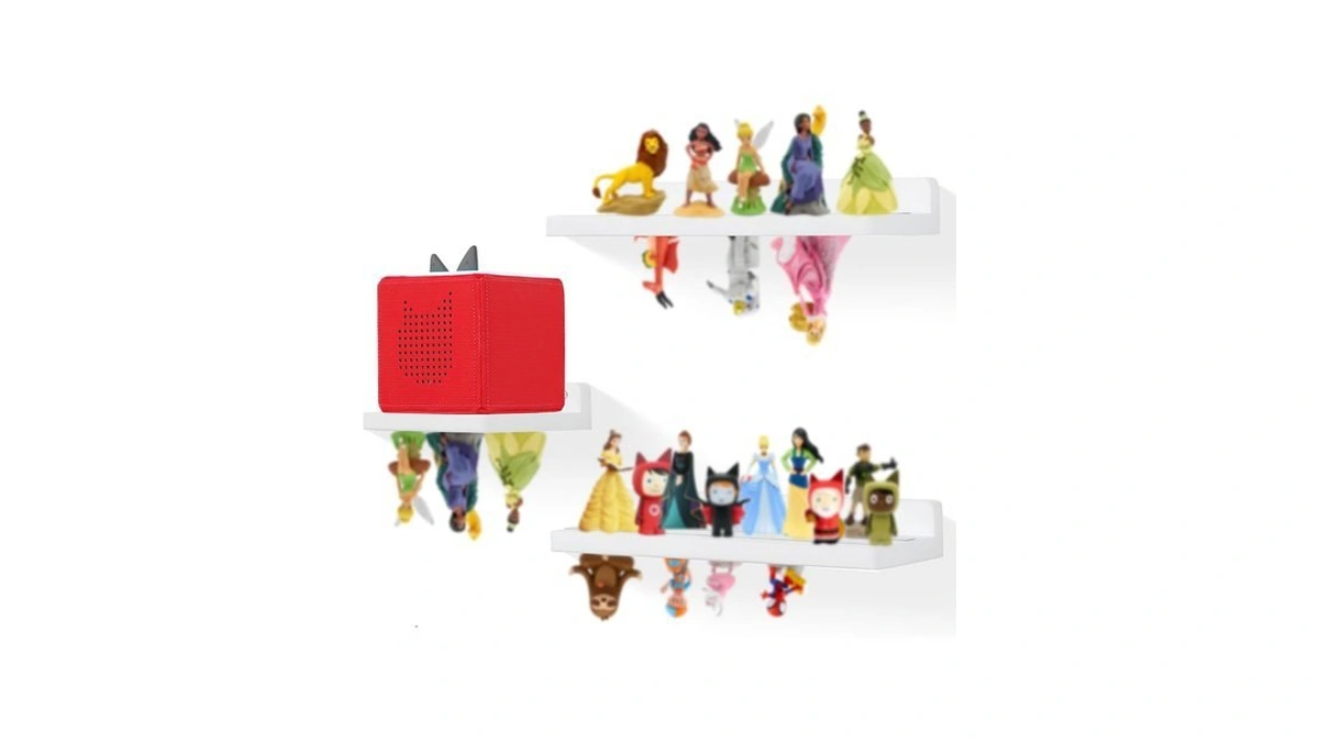For Tonie Shelf Magnetic,for Tonie Figures Wall Shelf ,holds 48