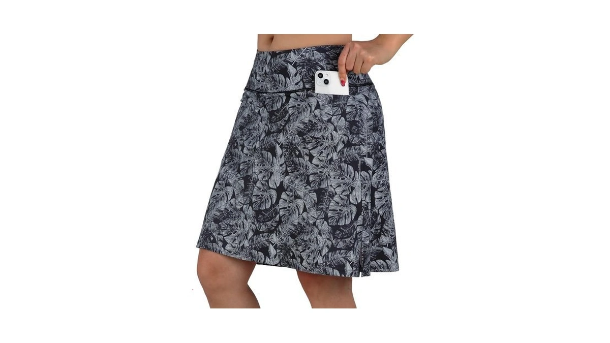 Beroy Skorts Skirts For Women 20" Knee Length Skirt With