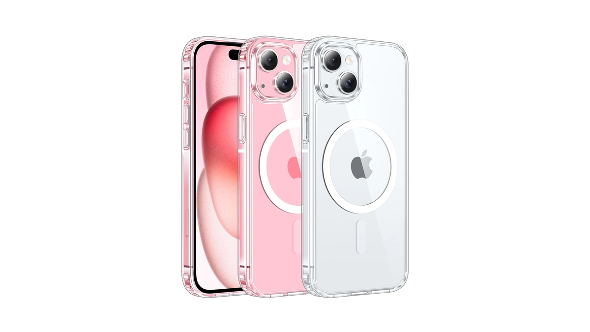 Fntcase For Iphone 15 Plus Case Clear Magnetic Compatible With