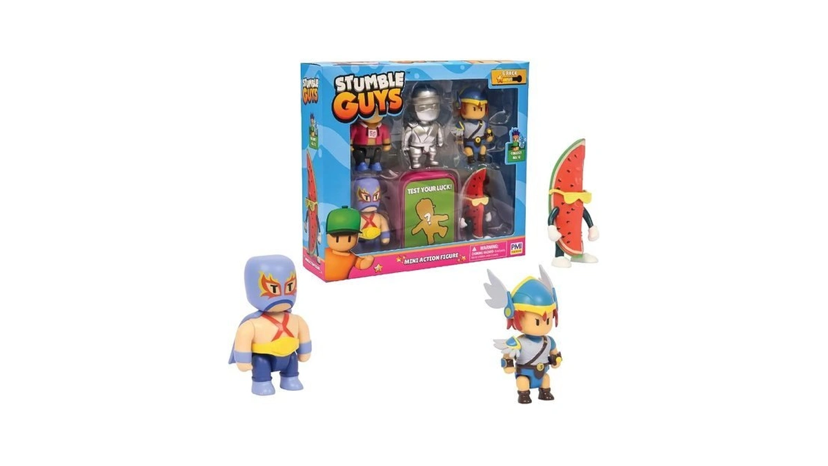 P.m.i. Stumble Guys Series 3 Mini Articulated Action Figures 6-pack