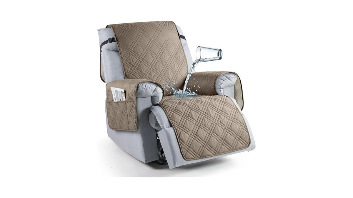 Taococo Waterproof Recliner Chair Cover, Non Slip Oversized Recliner Covers