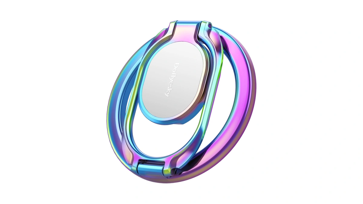 Doflyesky Magnetic Phone Ring Holder With Magsafe, Double Adjustable Gym