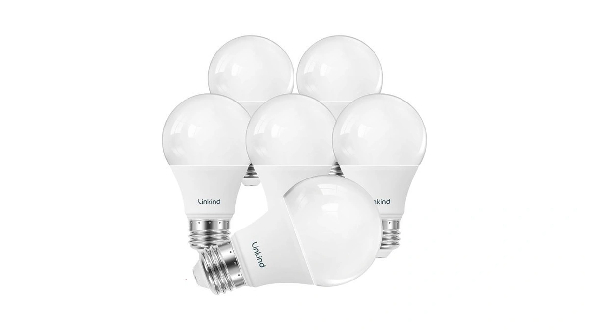 Linkind A19 Led Light Bulbs, 60 Watt Equivalent, 2700k Soft