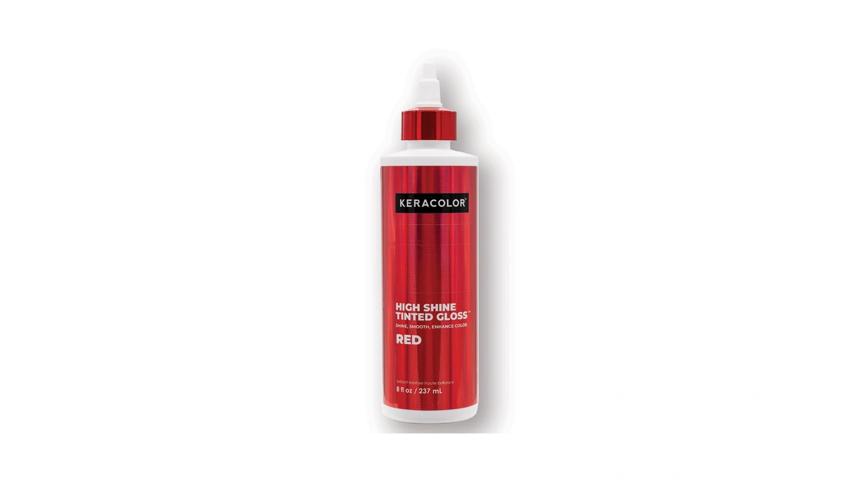Keracolor High Shine Tinted Hair Gloss, In-shower Hair Glaze, Sheer