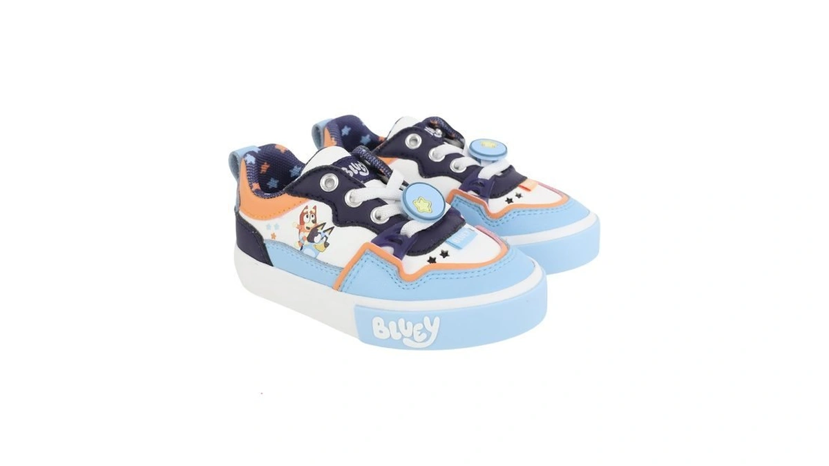 Bingo And Bluey Shoes For Kids, Toddler Sneakers, 8, Blue