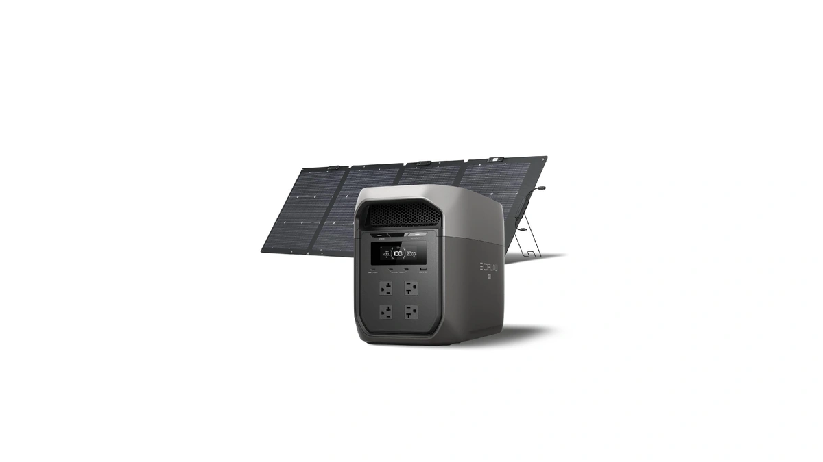 Ef Ecoflow Delta 3 Max Portable Power Station With 220w