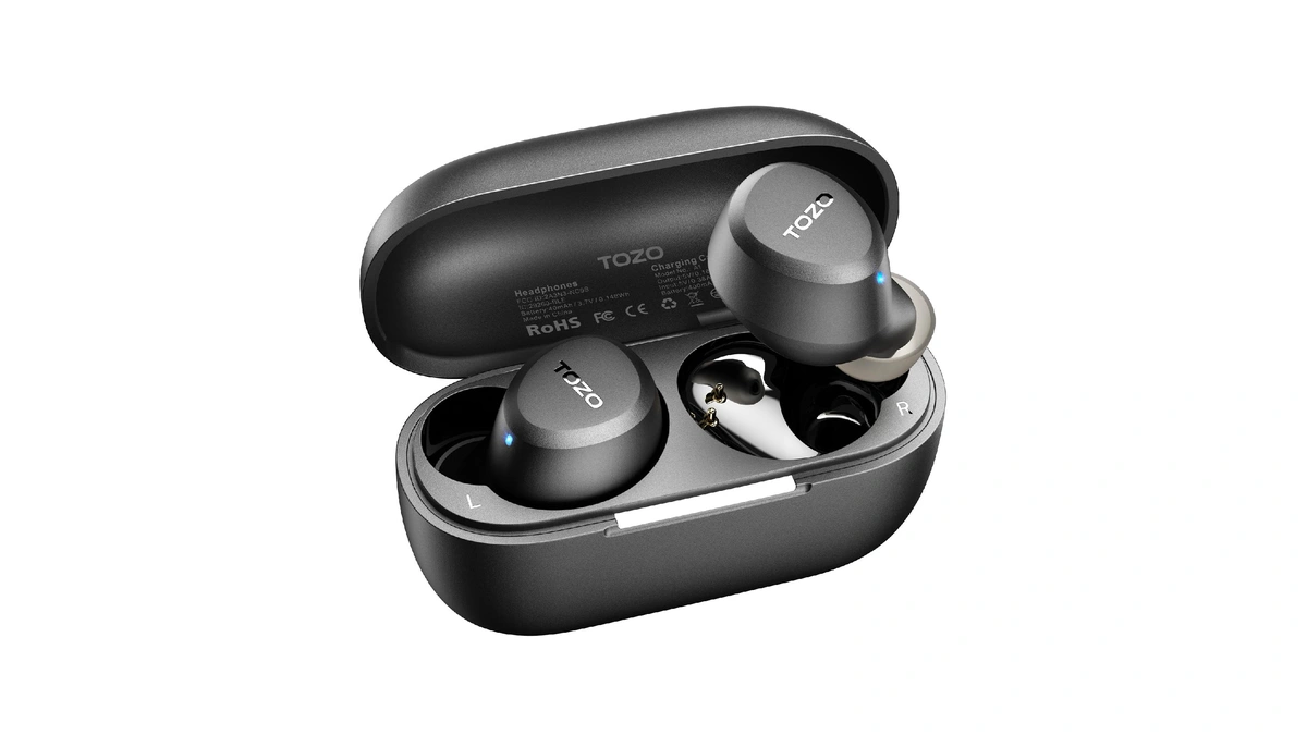 Tozo A1 Wireless Earbuds Bluetooth 5.3 Light Weight In Ear