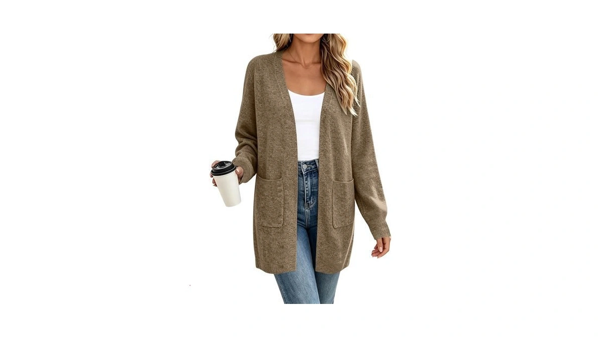 Cardigan Sweaters For Women Lightweight Trendy Fall Button Front Cardigans