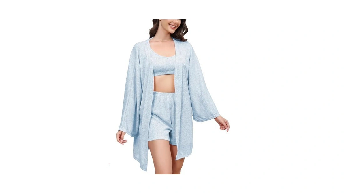 Amazon code: Anetyflying Pajamas For Women Set 3 Piec