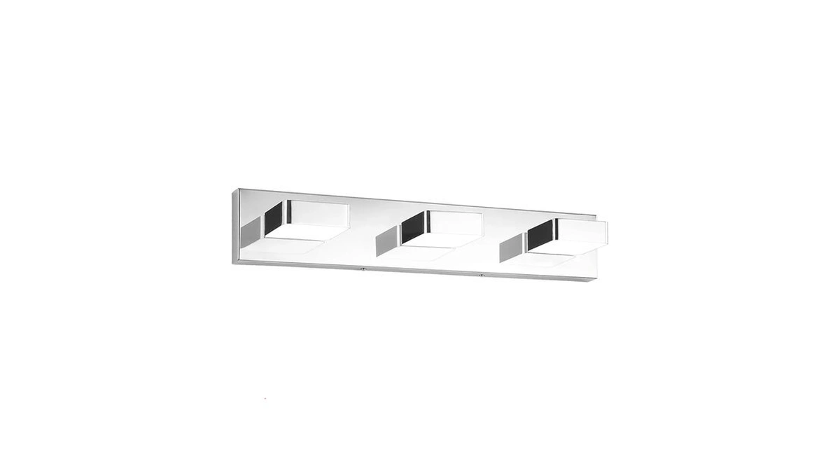 Liilokte 3-light Led Modern Bathroom Vanity Light Fixtures (24-inch, Cool
