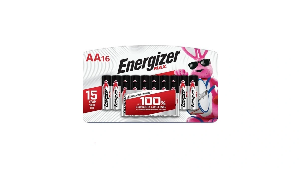 Energizer Max Aa Batteries (16 Pack), Double A Alkaline Batteries