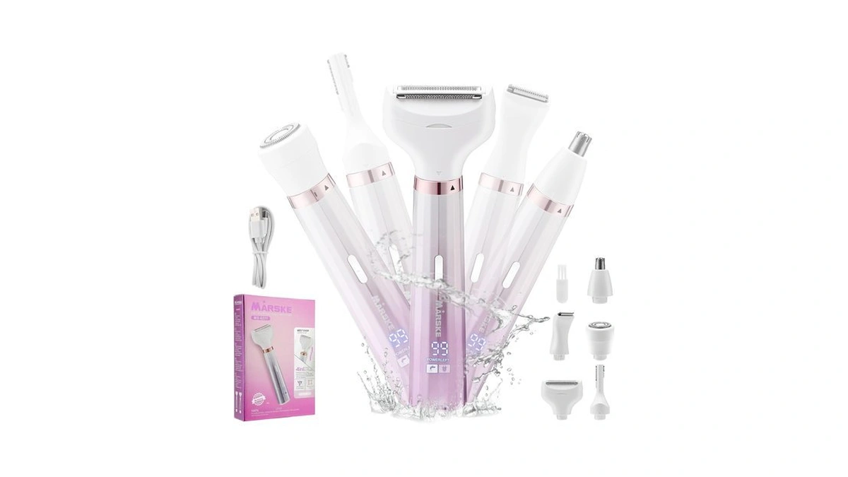 Electric Razors For Women, 5 In 1 Bikini Trimmer For