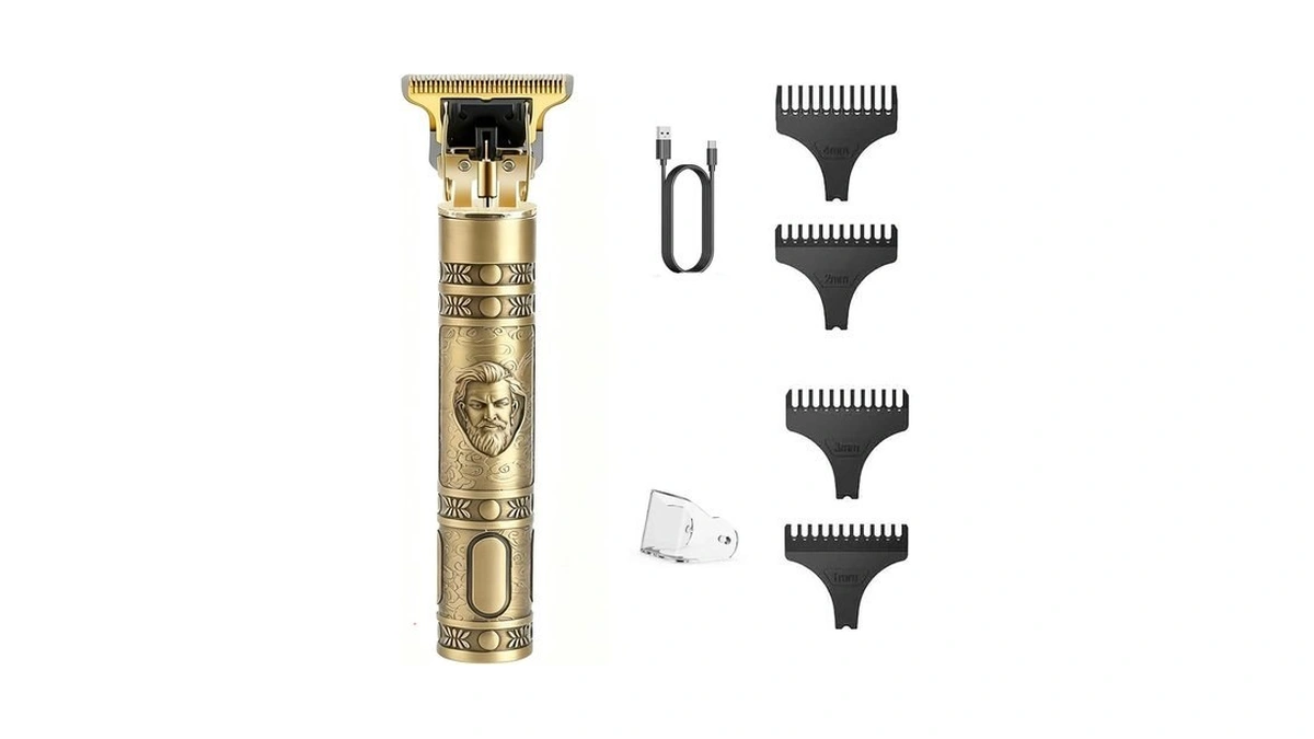 Ofmeow Beard Trimmer For Men Cordless Hair Clippers With Lcd
