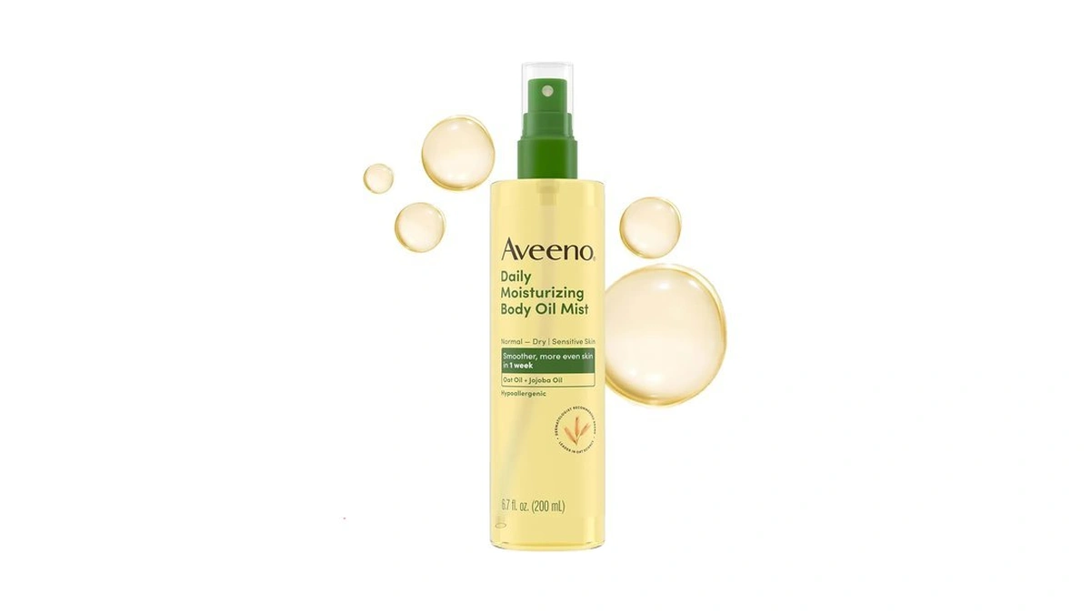 Aveeno Daily Moisturizing Body Oil Mist With Oat Oil And