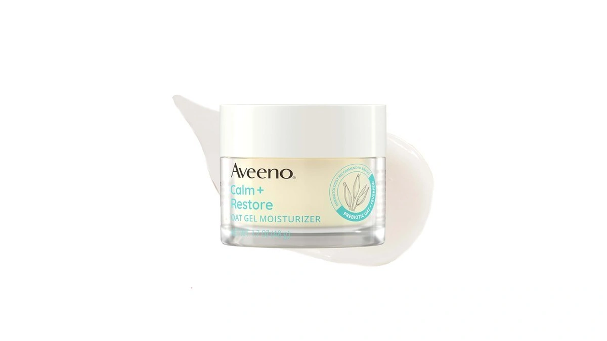 Aveeno Calm + Restore Oat Gel Face Moisturizer For Sensitive