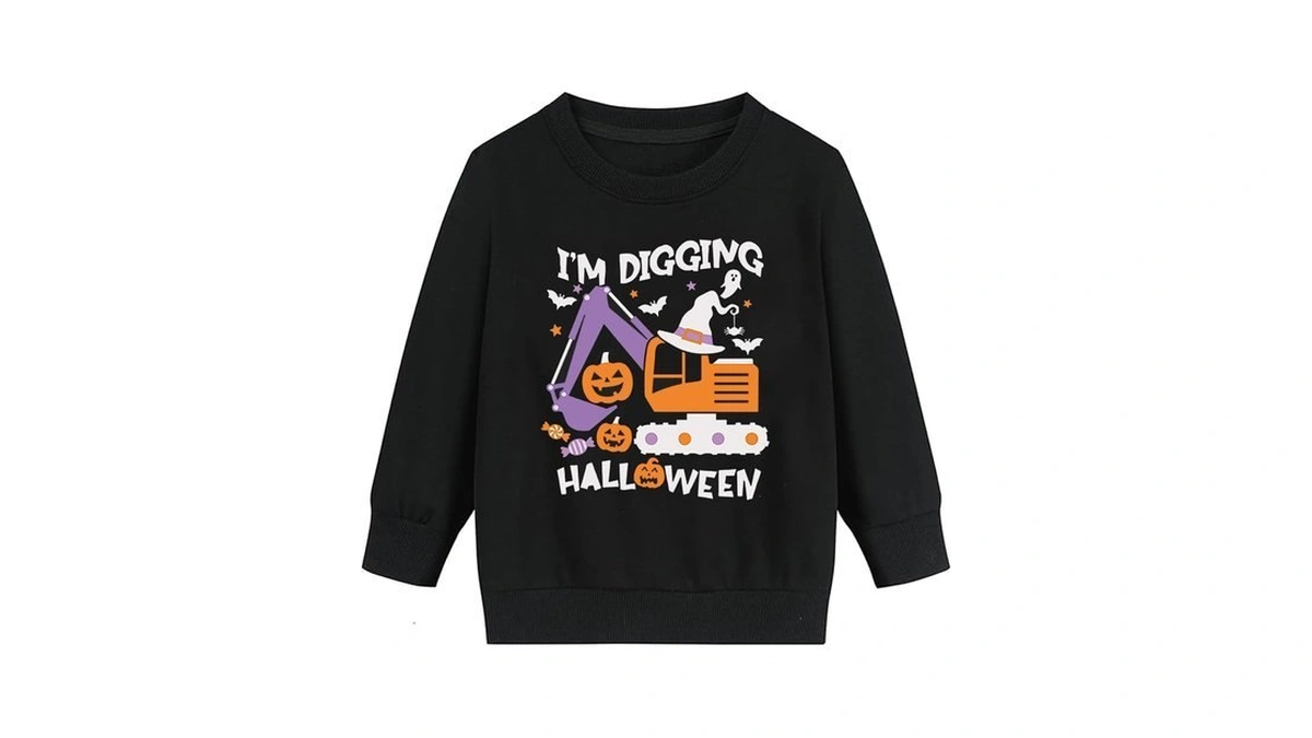 Tbbcwwqy Toddler Boy Girl Halloween T-shirt Kids Trick Or Treat