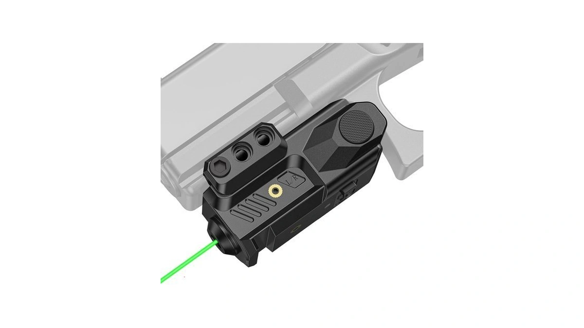 Ezshoot Laser Sight For Pistol, Sub Compact Green Small Laser