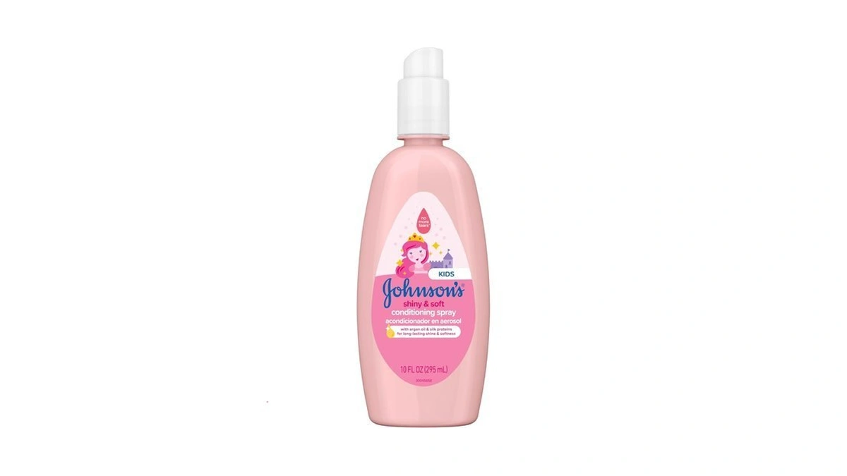 Johnson's Kids Shiny & Soft Hair Conditioning Spray, 10 Fl