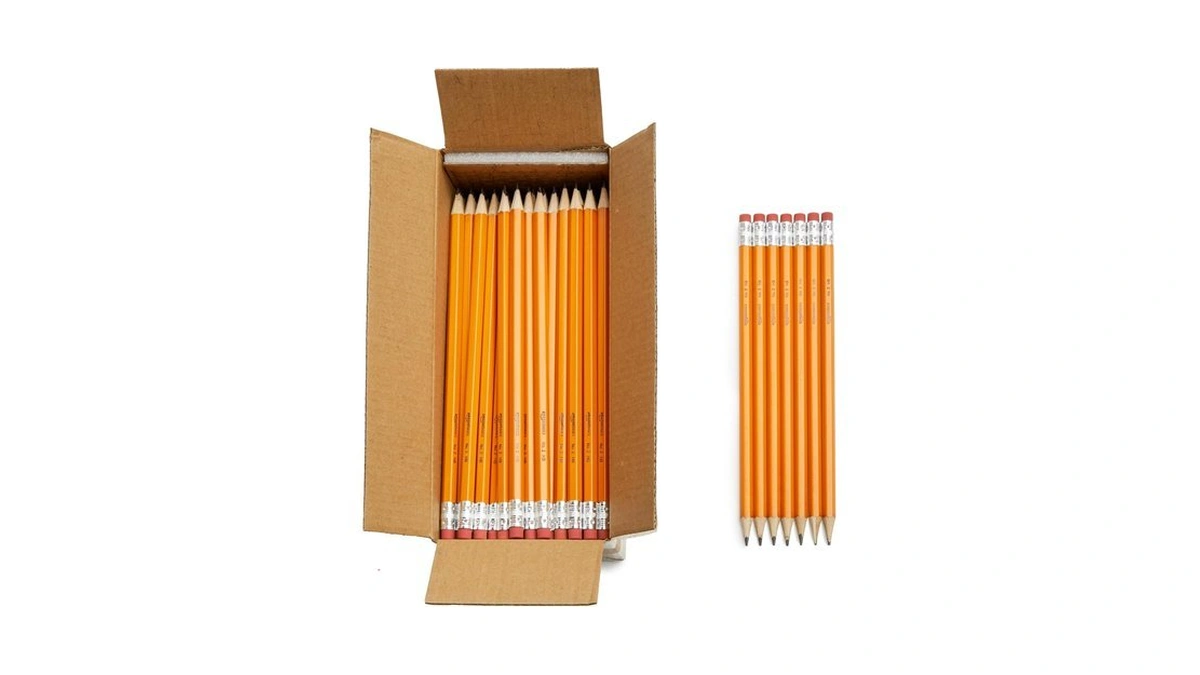 Amazon Basics Wood-cased #2 Pencils For Writing, Drawing And Sketching,