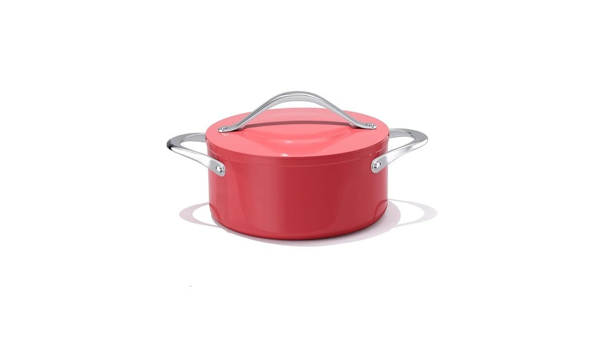 Cookincraze Ceramic Dutch Oven With Lid, 4.5 Qt Nonstick Pot